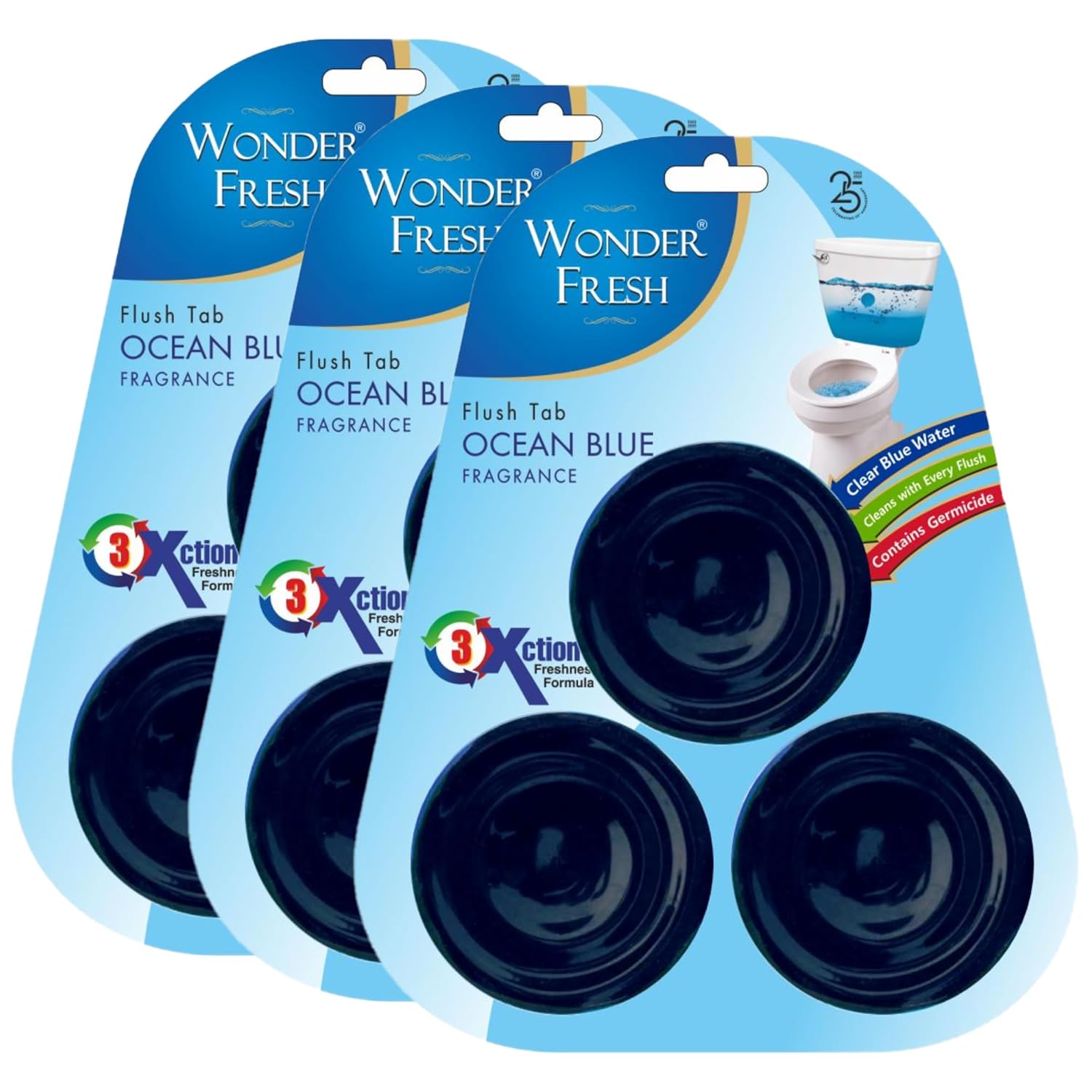 Wonder Fresh Flushmatic In-Cistern Toilet Cleaner Tablet for Fresh Toilets image 2