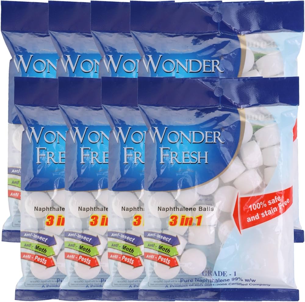 Wonder Fresh Naphthalene Balls – Long-Lasting Odor Protection image 2