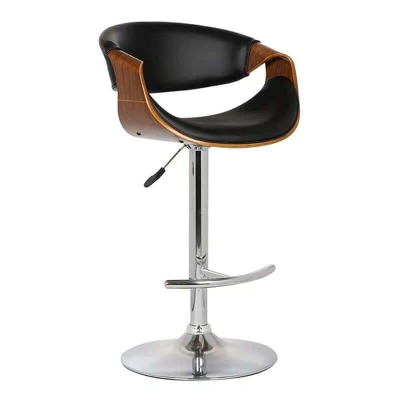 Imported Leather High Bar Stool – Modern Comfort with Timeless Elegance image 5