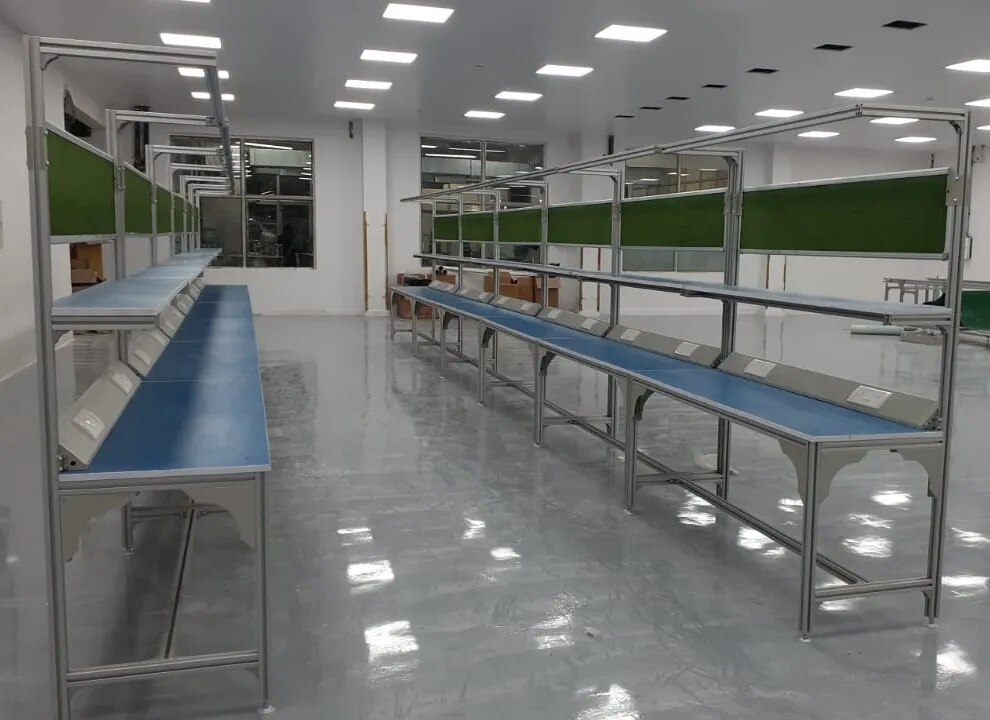Single Side Work Table – 1.8 Mtr (6’) | Modular Ergonomic Industrial Workstation image 2