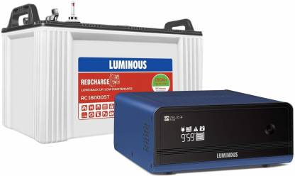 Luminous Inverter +1100VA UPS RC 18000ST 150 Ah Tubular Battery image 2