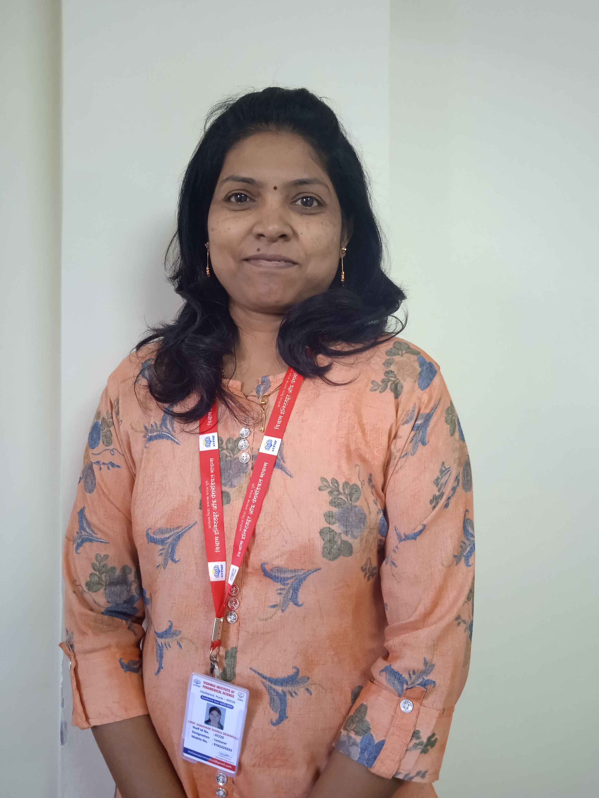 Prof. Sanjivani Yuraj Des