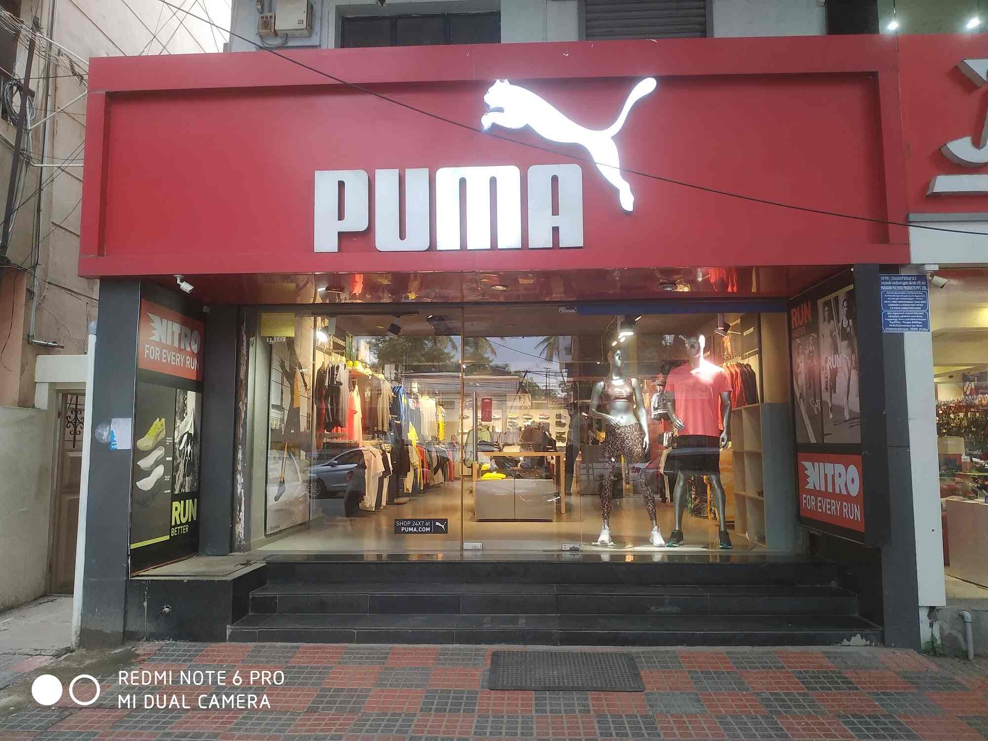 Puma showroom coimbatore