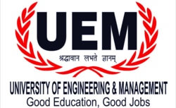  University of Engineering & Management, Kolkata.