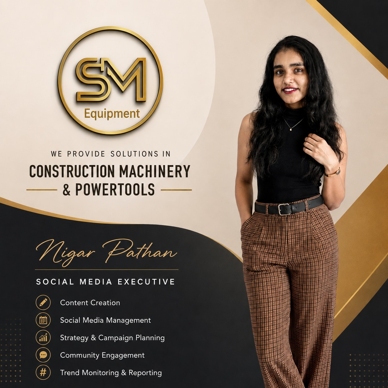 Nigar Pathan  - Social Media  Executive