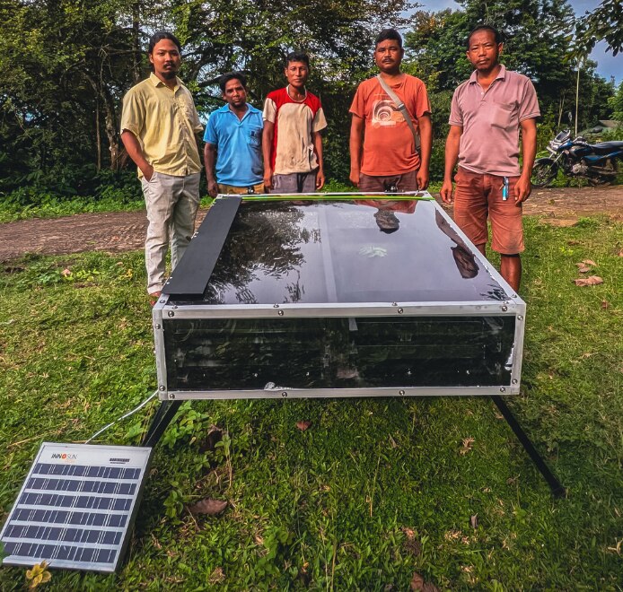 Solar Drying of Forest Produce | Commercial Solar Dryer Project in Maharashtra — main image