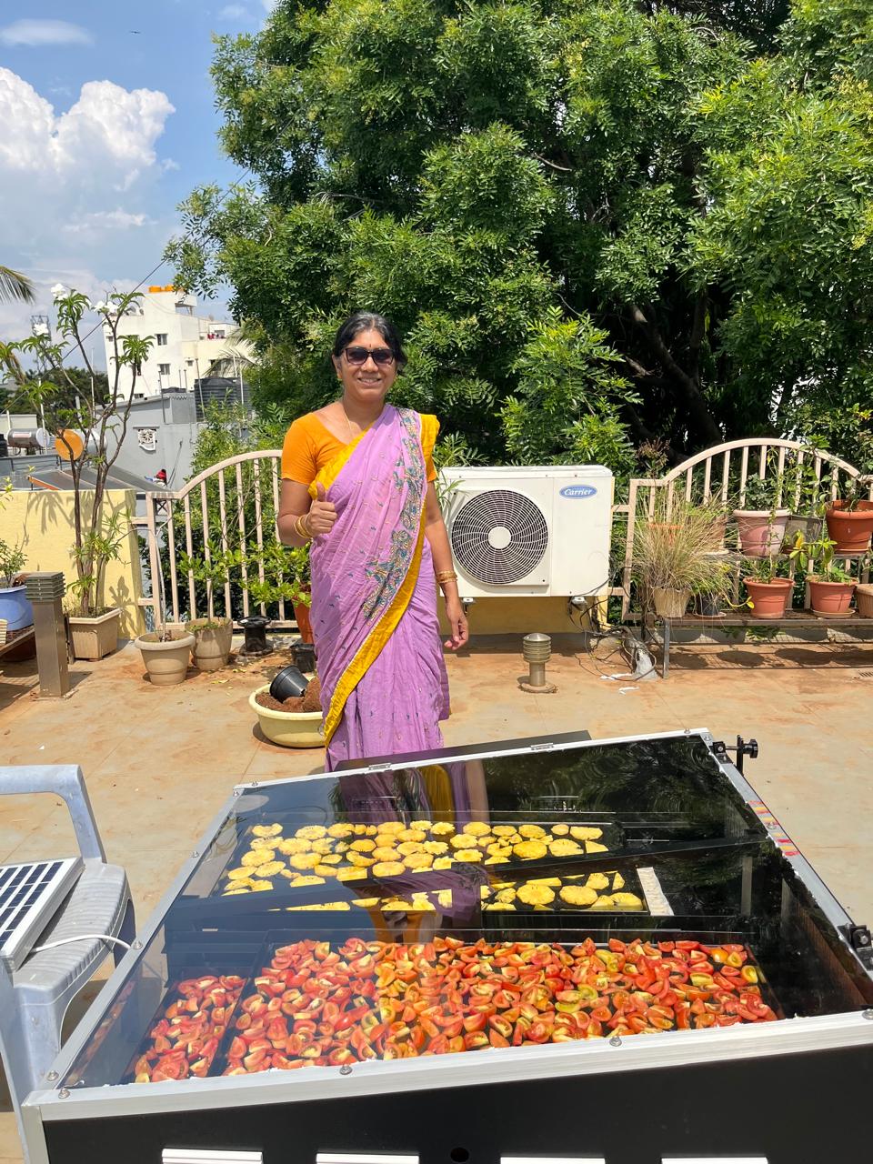 Solar Drying of Agricultural Products in Maharashtra | Solar Dryer Project by Rudra Solar Energy — image 2