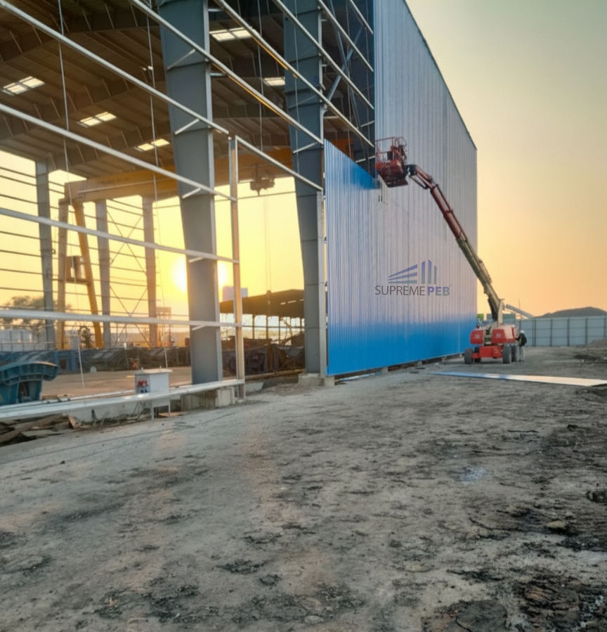 Prefab steel structures for metro rail expansion