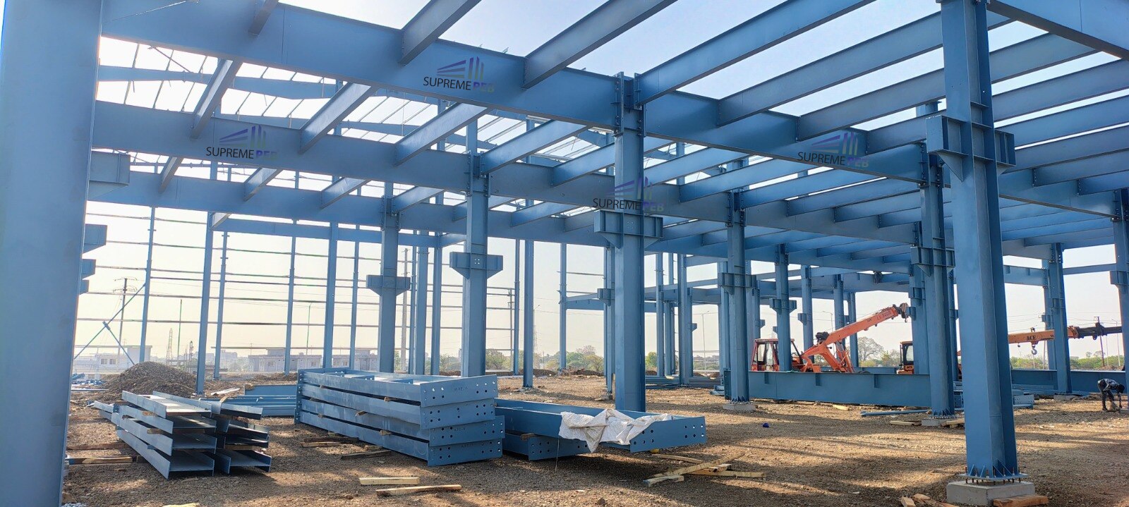 Large Steel Span Building
