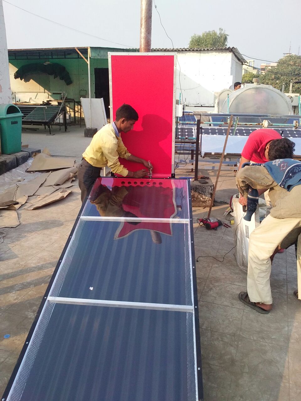 Solar Drying of Chemicals in Maharashtra | Industrial Solar Dryer Project by Rudra Solar Energy — image 3