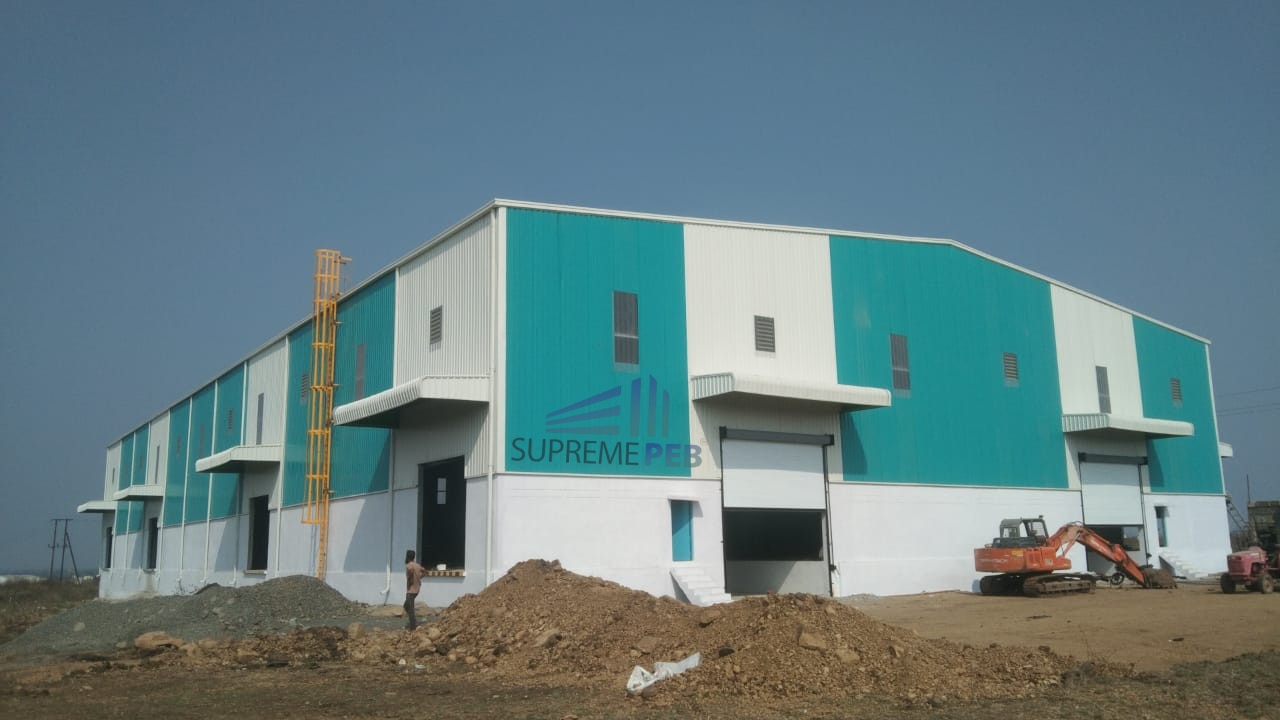 Steel Span PEB Shed