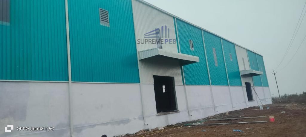Steel Span PEB Shed