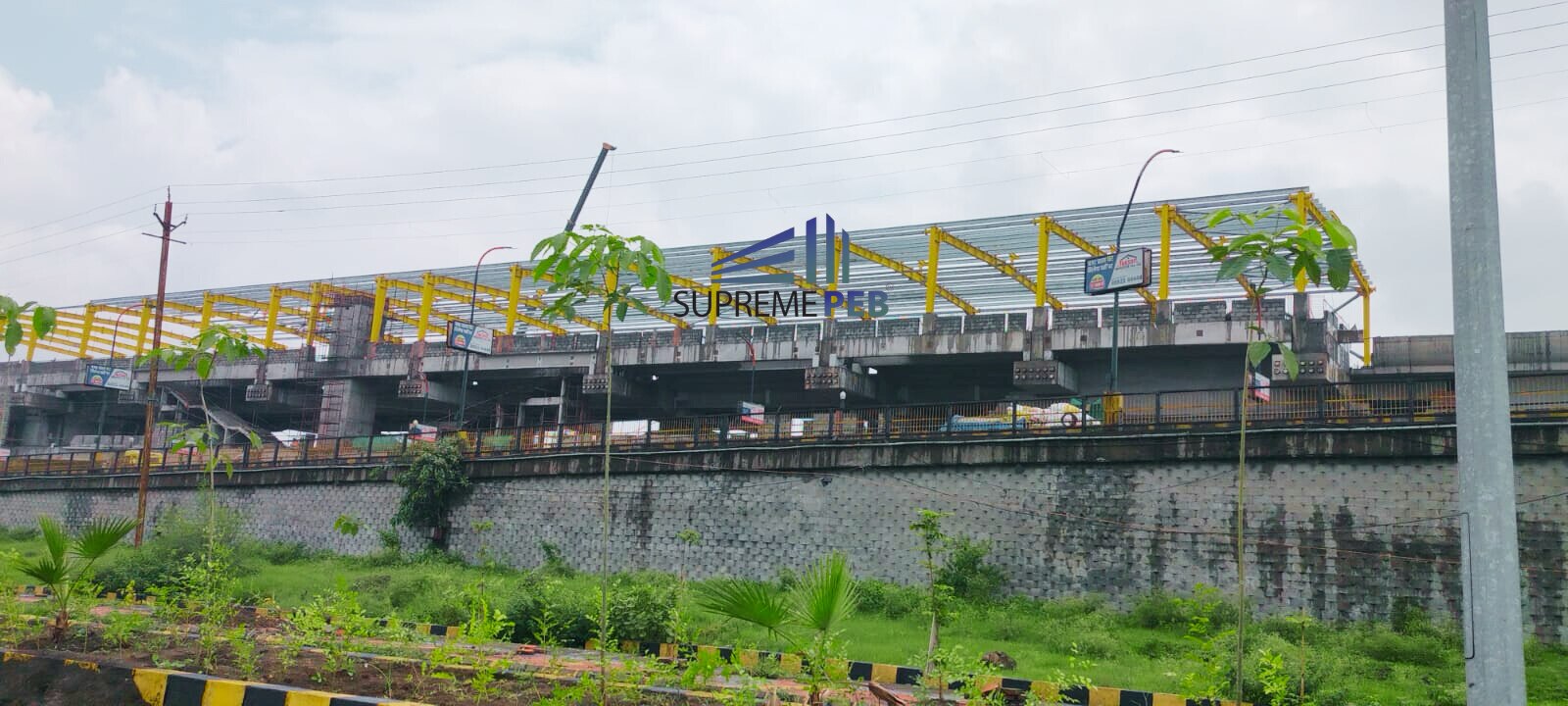 Mega  Metro PEB Steel Structure 