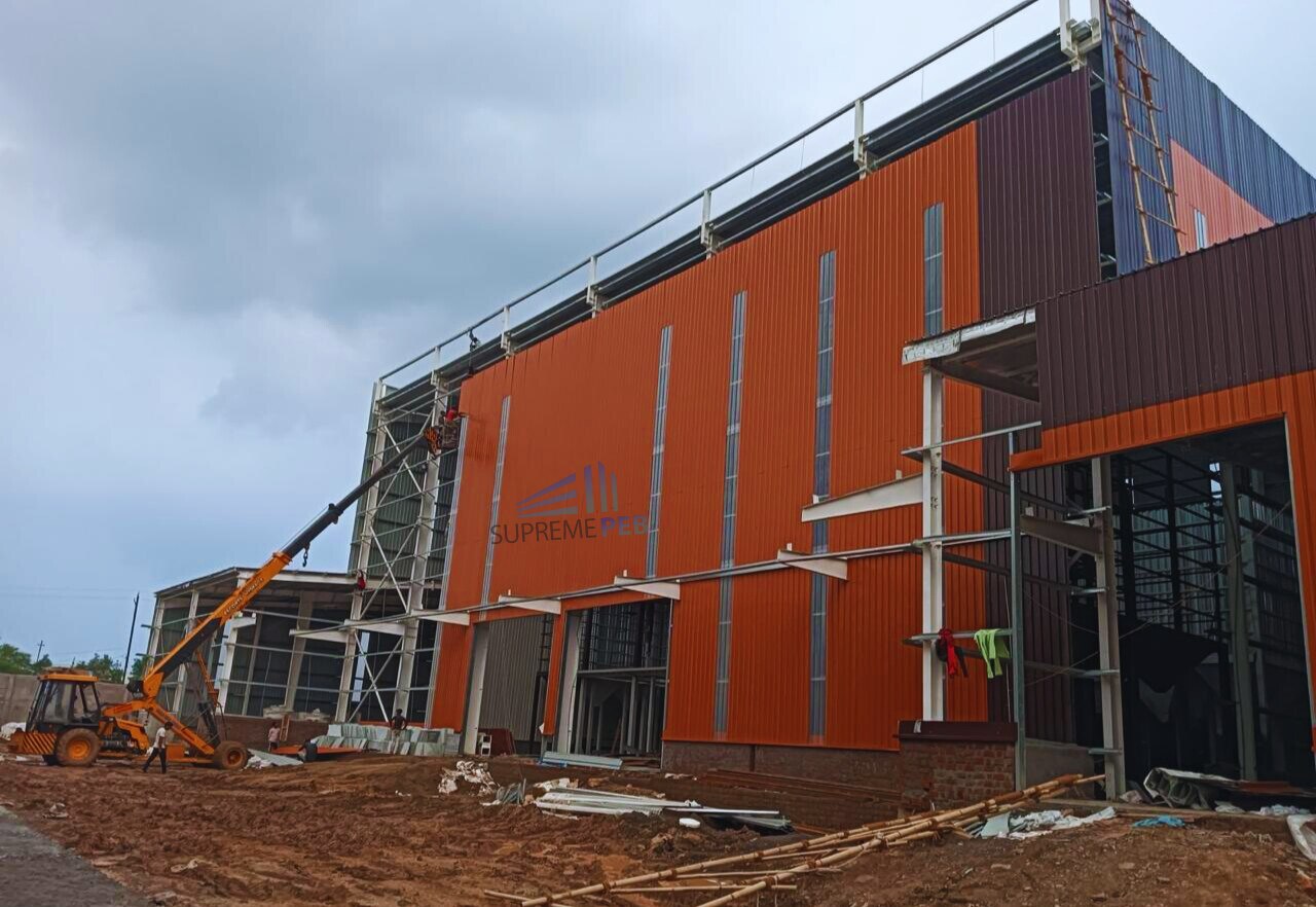 Steel Frame PEB Shed