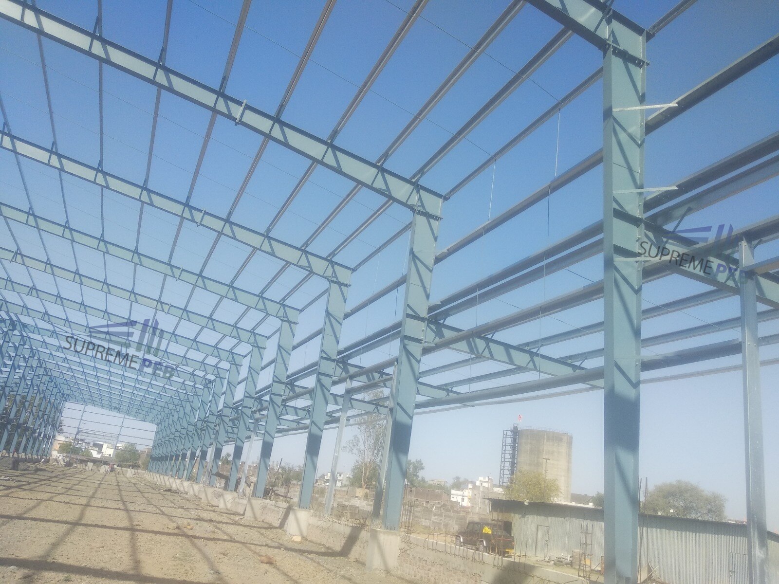 Commercial PEB Shed Construction