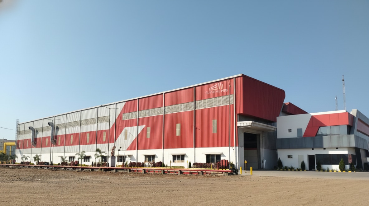 Mega Prefabricated & PEB Industrial Shed Construction