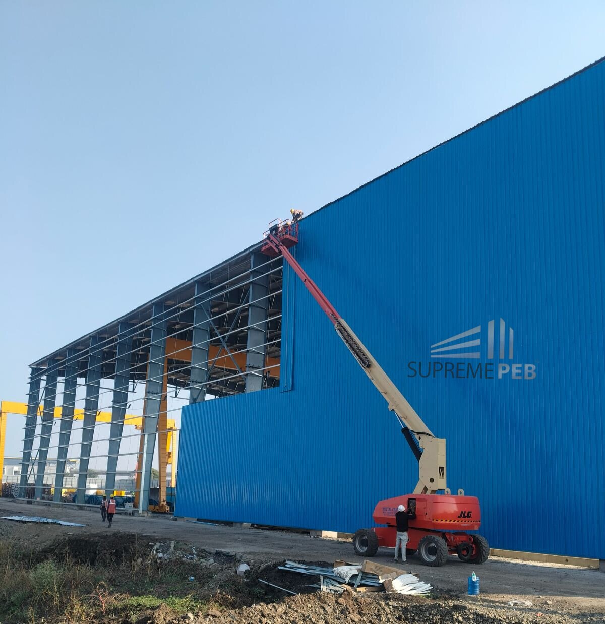 Prefab steel structures for metro rail expansion