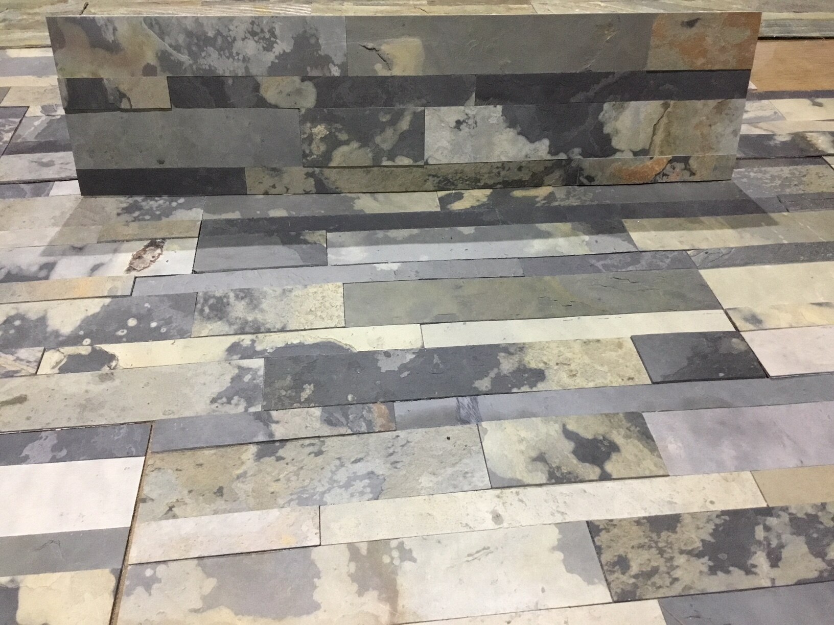 Peel and Stick 3 D stone veneer Panel Classical Stone Veneer, Jaipur