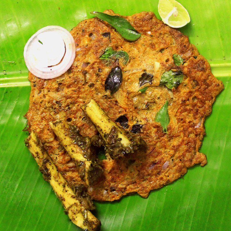 Nalli Omlet. One of the Signature Dish In Arumugam Mess. 