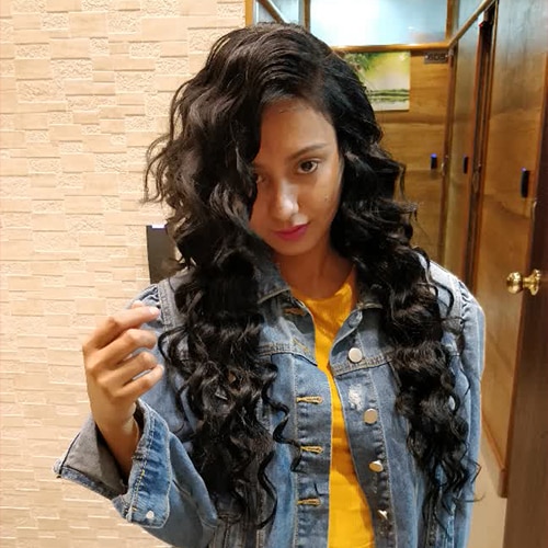 hair extension, permanent hair extension, hair extension in Jaipur, permanent hair extension in Jaipur, microring hair extension, tape in hair extensions in Jaipur, hair extension before and after, hair extension near me